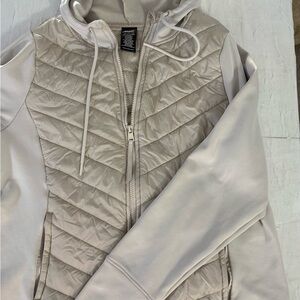 Avia Women's Light Beige Puffer Jacket